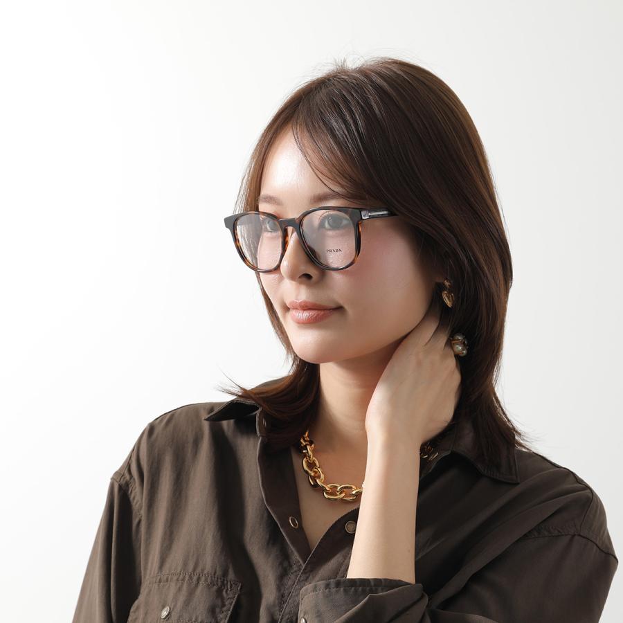PRADA（プラダ） メガネ VPR A15 メンズ ウェリントン型 セルフレーム