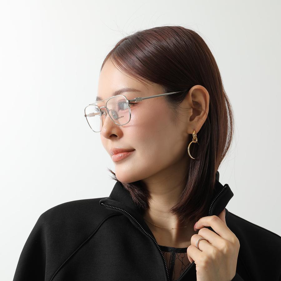 miu miu（ミュウミュウ） メガネ VMU 51W レディース ウェリントン型