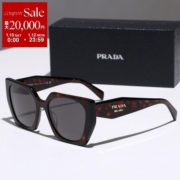 PRADA（プラダ） サングラス SPR 15W レディース ウェリントン型 セル