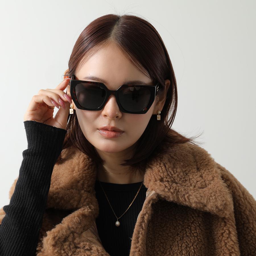 PRADA（プラダ） サングラス SPR 15W レディース ウェリントン型 セル