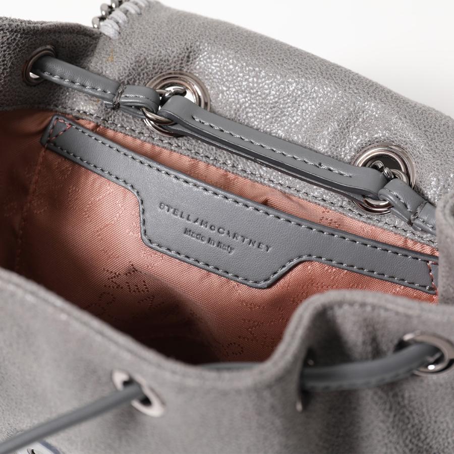美品　ステラマッカートニー バックパック リュック　モノグラム グレー　レア Stella McCartney（ステラ・マッカートニー） バックパック FALABELLA