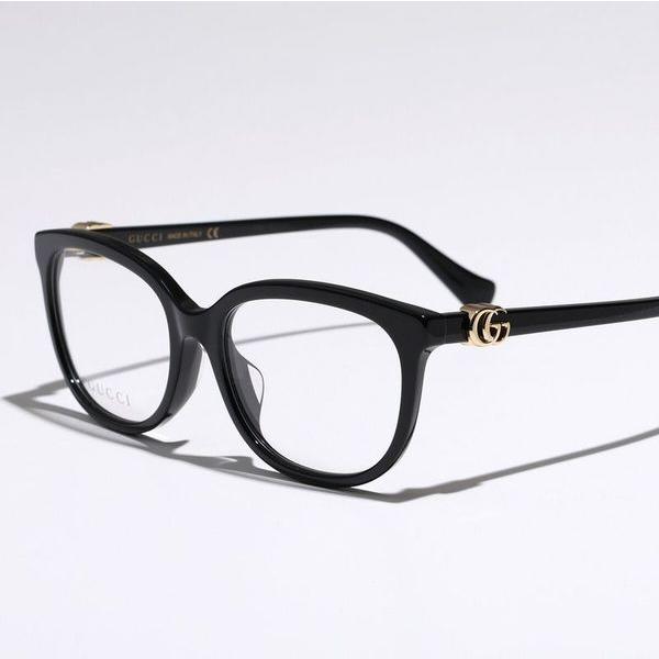 GUCCI（グッチ） メガネ GG1075OA メンズ ウェリントン型 セルフレーム