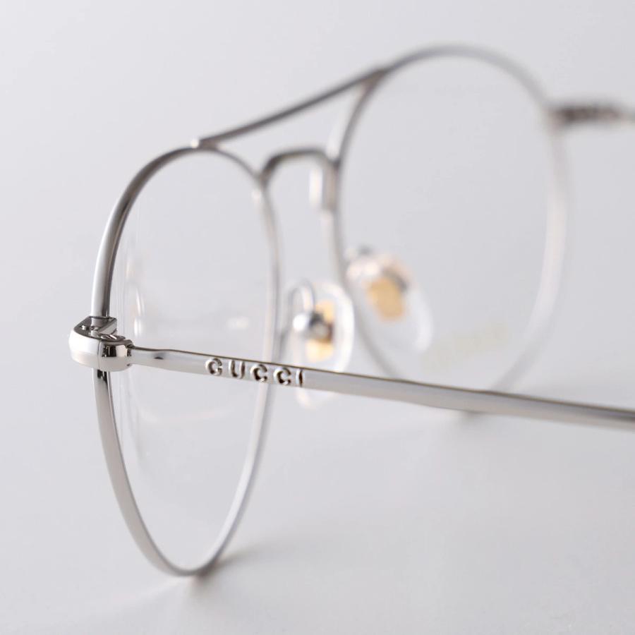 GUCCI（グッチ） メガネ GG1187O レディース ティアドロップ型 メタル