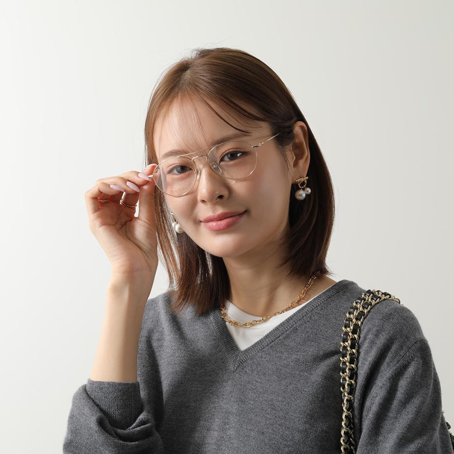GUCCI（グッチ） メガネ GG1187O レディース ティアドロップ型 メタル
