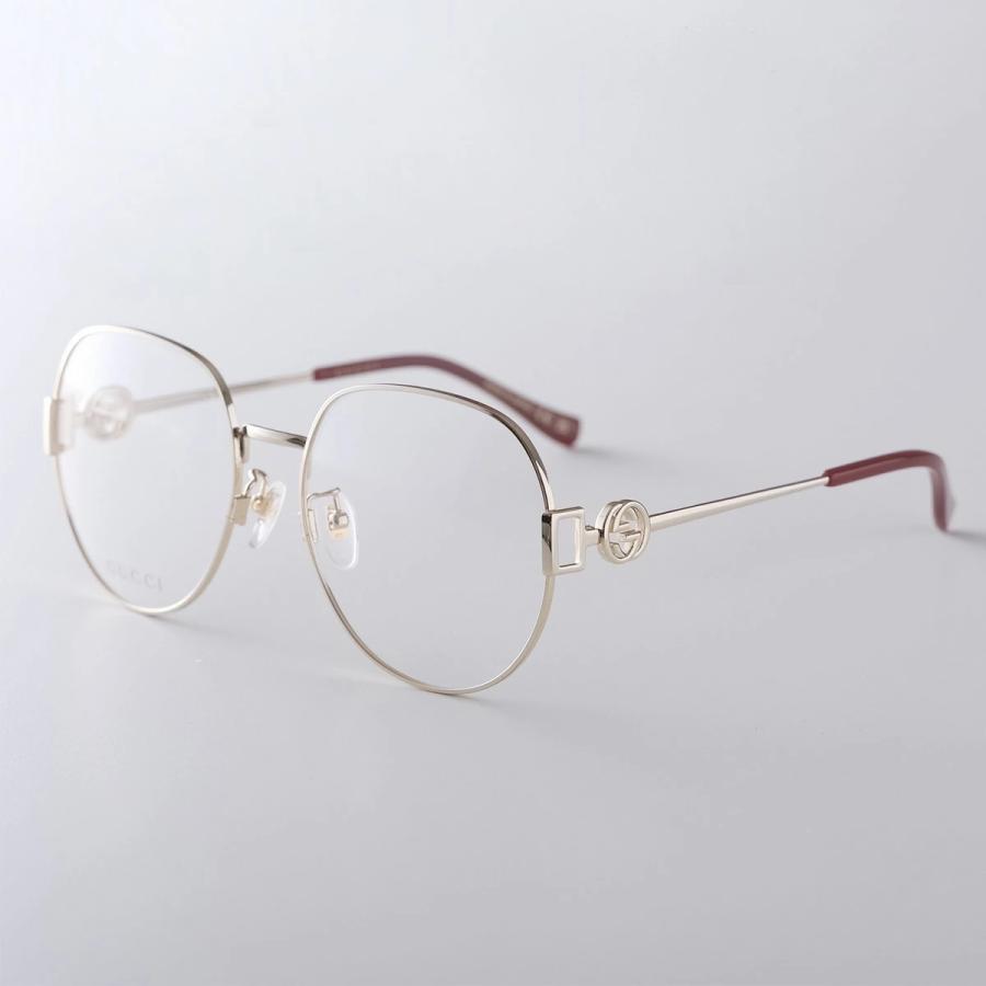 GUCCI（グッチ） メガネ GG1208O レディース ボストン型 メタル