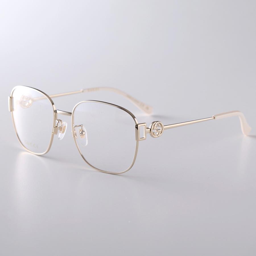 GUCCI グッチ メガネ GG1209O レディース ウェリントン型 メタルフレーム 細フレーム フルリム クリングスタイプ めがね 眼鏡 アイウェア カラー2色の画像