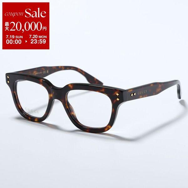 GUCCI（グッチ） メガネ GG1219O メンズ レディース ウェリントン型