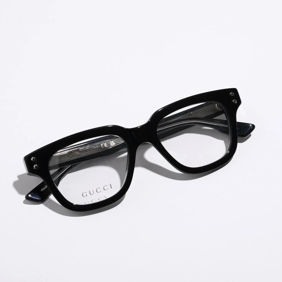 GUCCI（グッチ） メガネ GG1219O メンズ レディース ウェリントン型