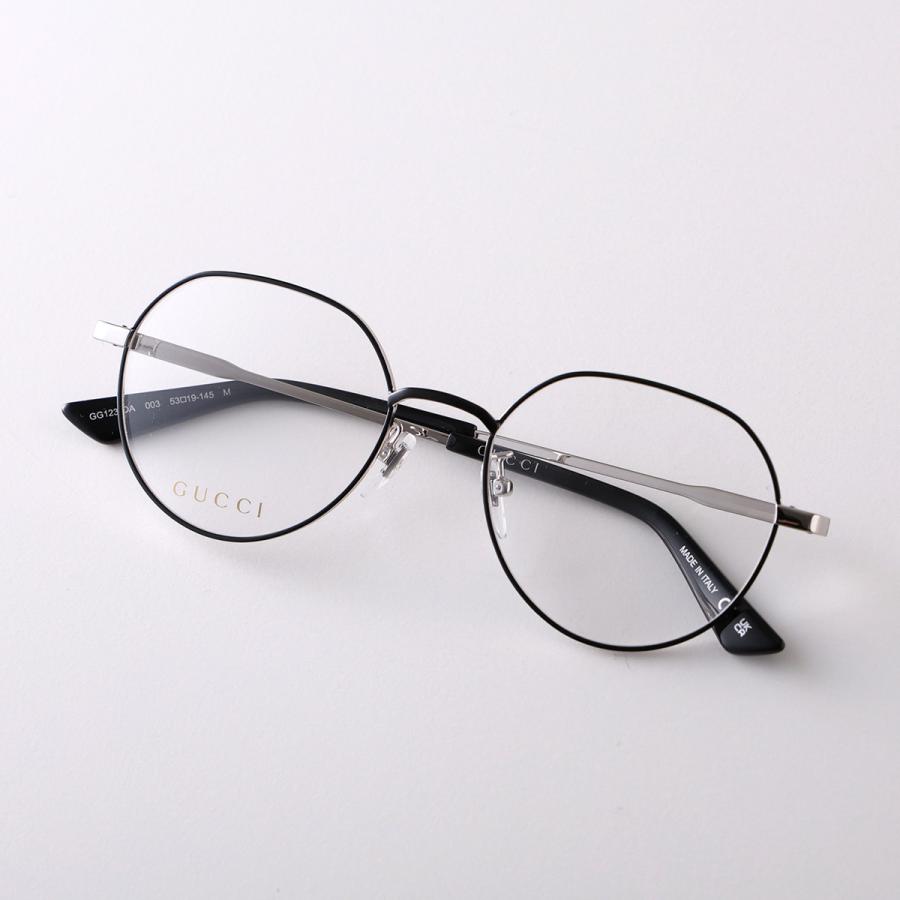 GUCCI（グッチ） メガネ GG1232OA メンズ ボストン型 メタルフレーム