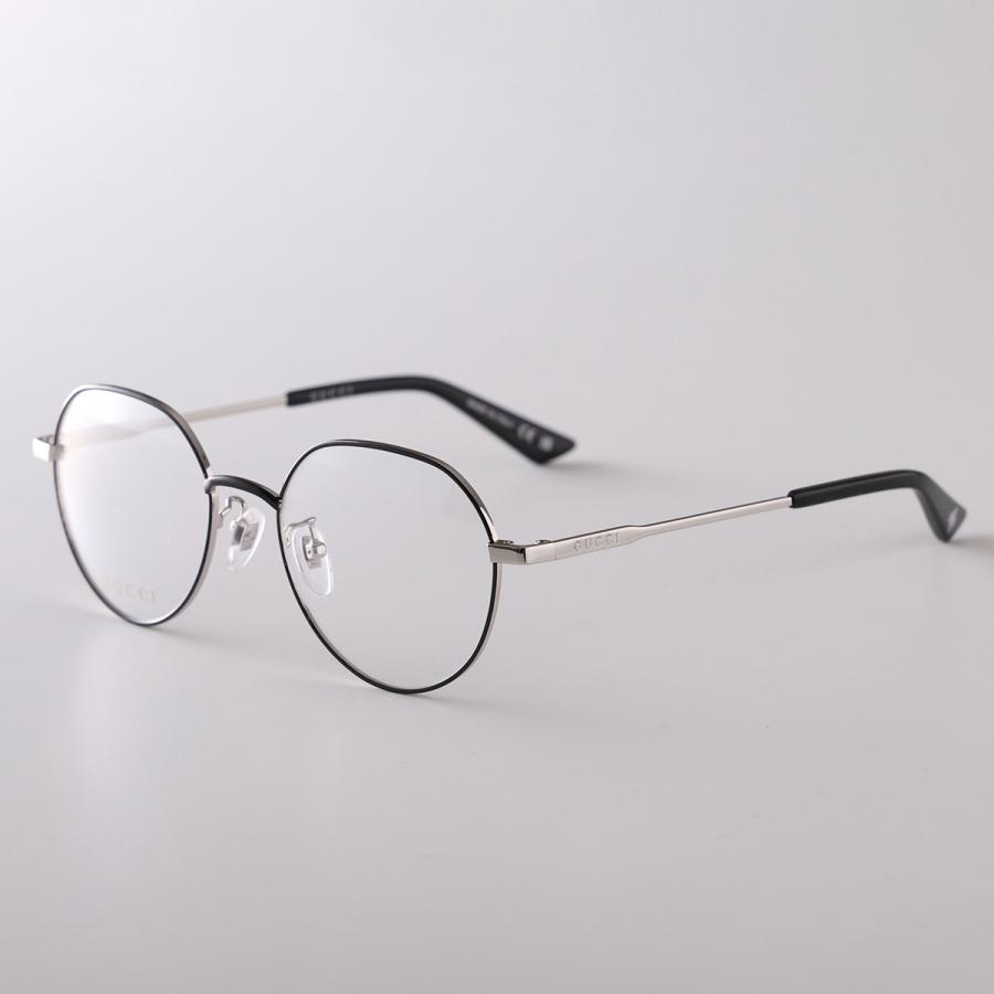 GUCCI メタルフレーム メガネ GUCCI（グッチ） メガネ GG0826O レディース スクエア型 めがね 伊達