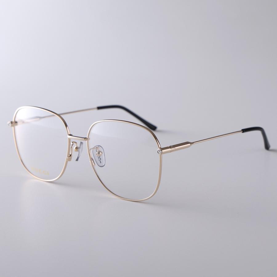 GUCCI（グッチ） メガネ GG1417OA レディース ウェリントン型 メタル