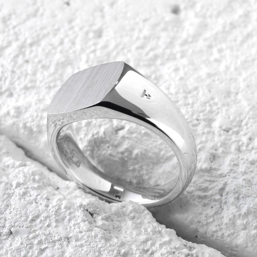 TOM WOOD（トムウッド） リング メンズ Kay Ring Satin ケイ サテン