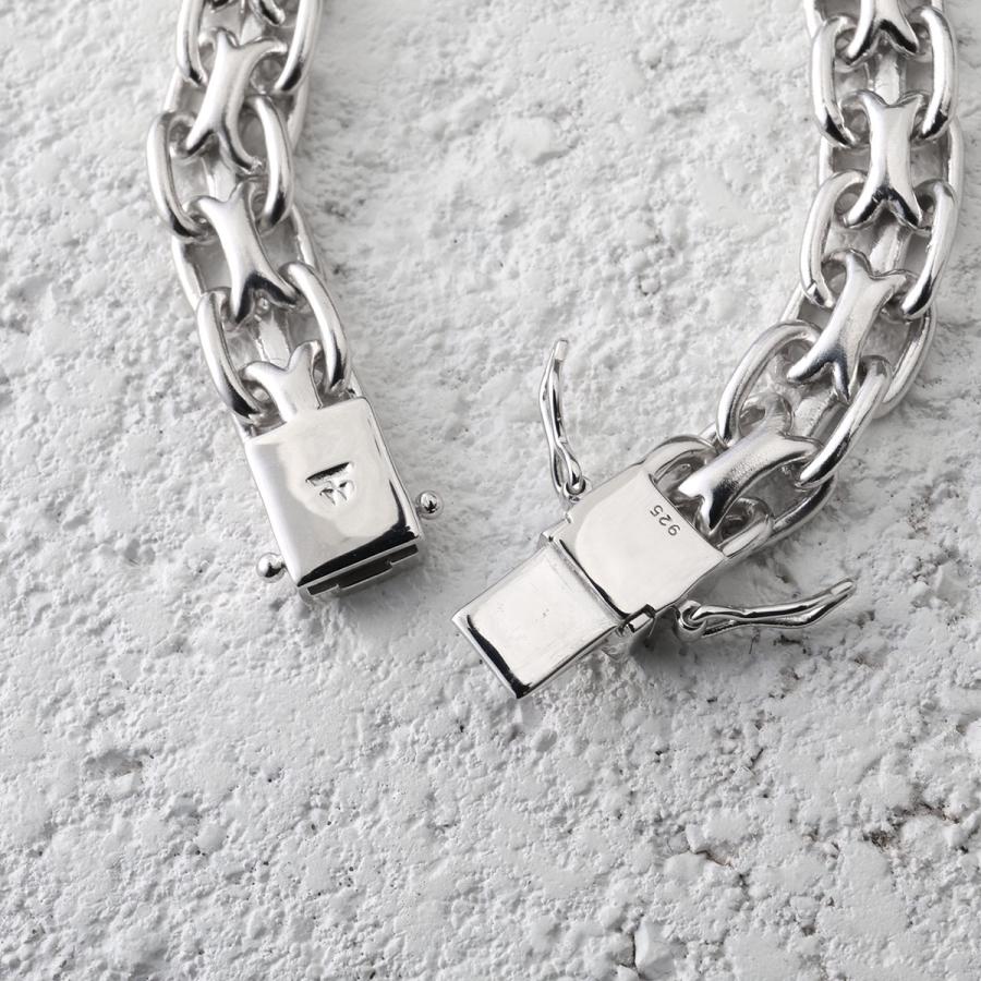 廃盤品　トムウッド　TOMWOOD スクエアチェーン　シルバー925 TOM WOOD トムウッド ネックレス Square Chain 24.5inch スクエア