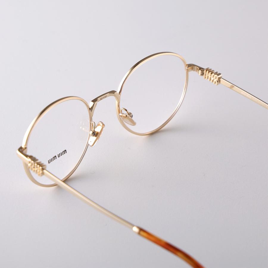 miu miu（ミュウミュウ） メガネ VMU 52X レディース ラウンド型