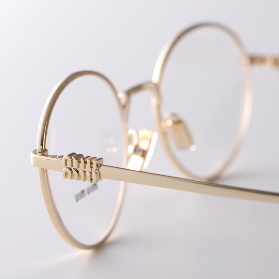 miu miu（ミュウミュウ） メガネ VMU 52X レディース ラウンド型