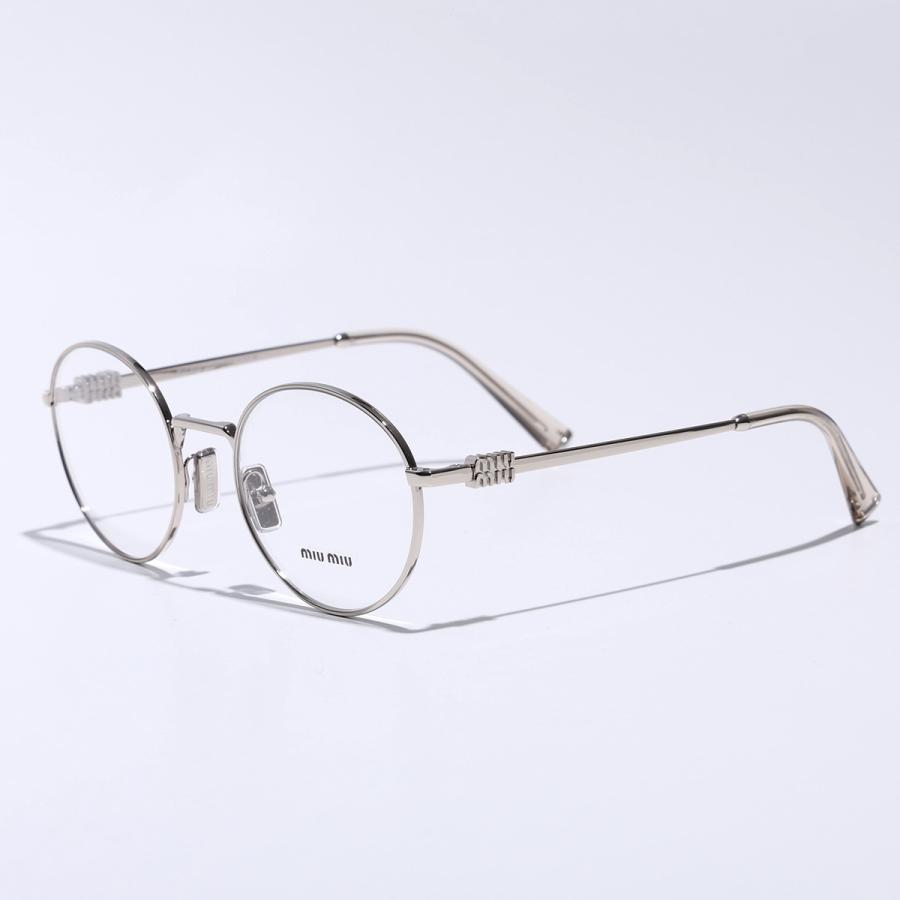 miu miu（ミュウミュウ） メガネ VMU 52X レディース ラウンド型