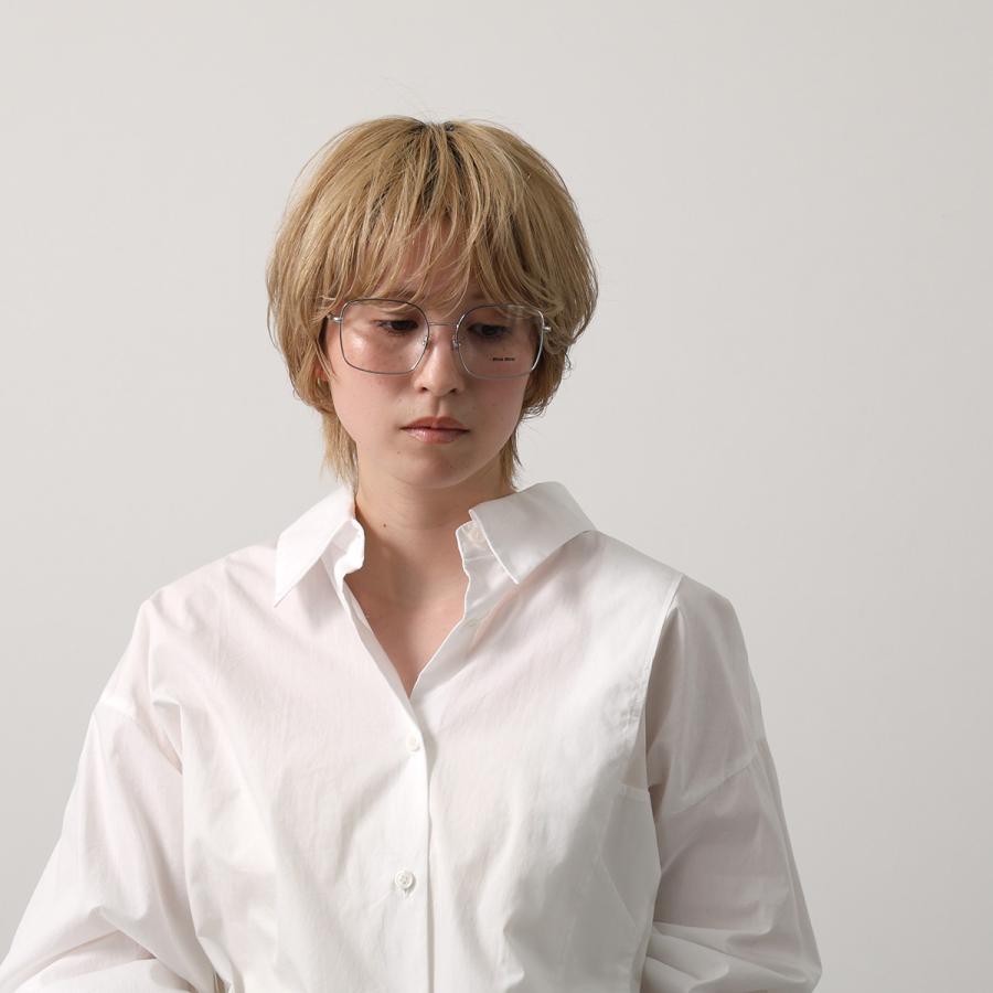 miu miu（ミュウミュウ） メガネ VMU 51T レディース ウェリントン型