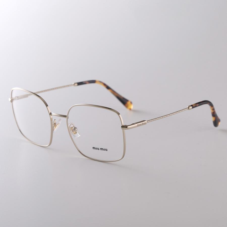miu miu（ミュウミュウ） メガネ VMU 51T レディース ウェリントン型