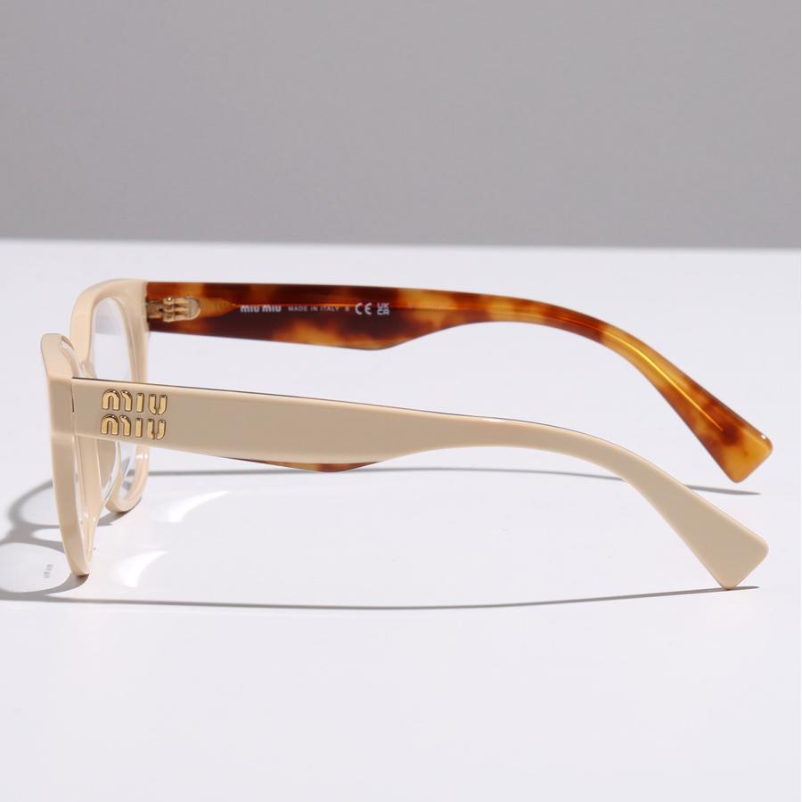 miu miu（ミュウミュウ） メガネ VMU 02V レディース ウェリントン型