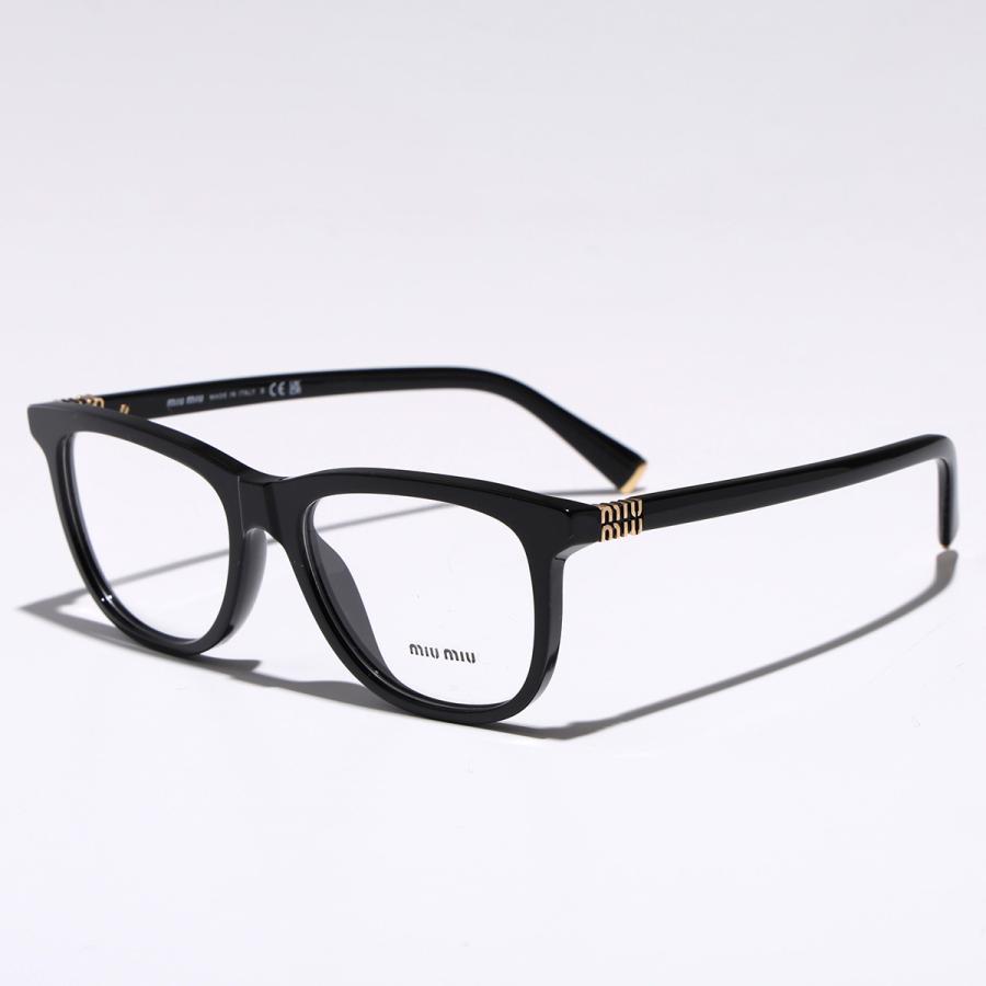 miu MIUMIU ミュウミュウ メガネ VMU 01W レディース ウェリントン型