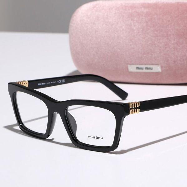 miu MIUMIU ミュウミュウ メガネ VMU 04W レディース スクエア型
