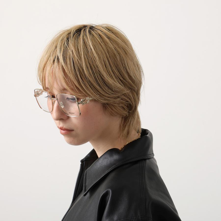 miu miu（ミュウミュウ） メガネ VMU 51X レディース スクエア型