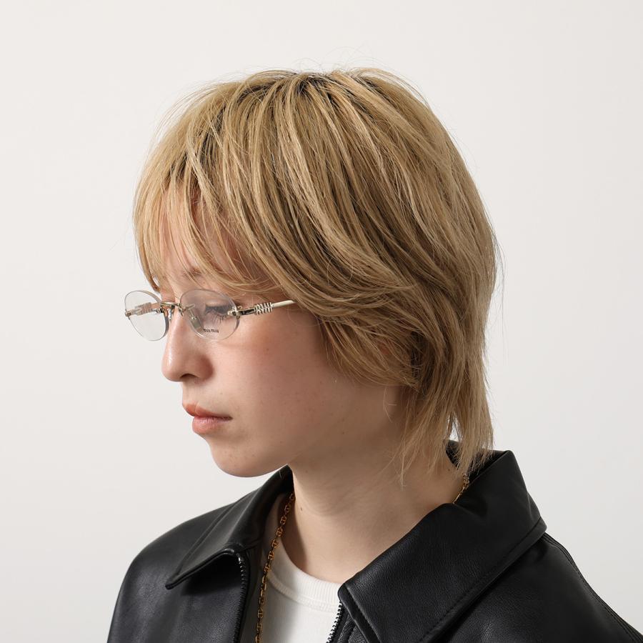 miu miu（ミュウミュウ） メガネ VMU 53W レディース オーバル型