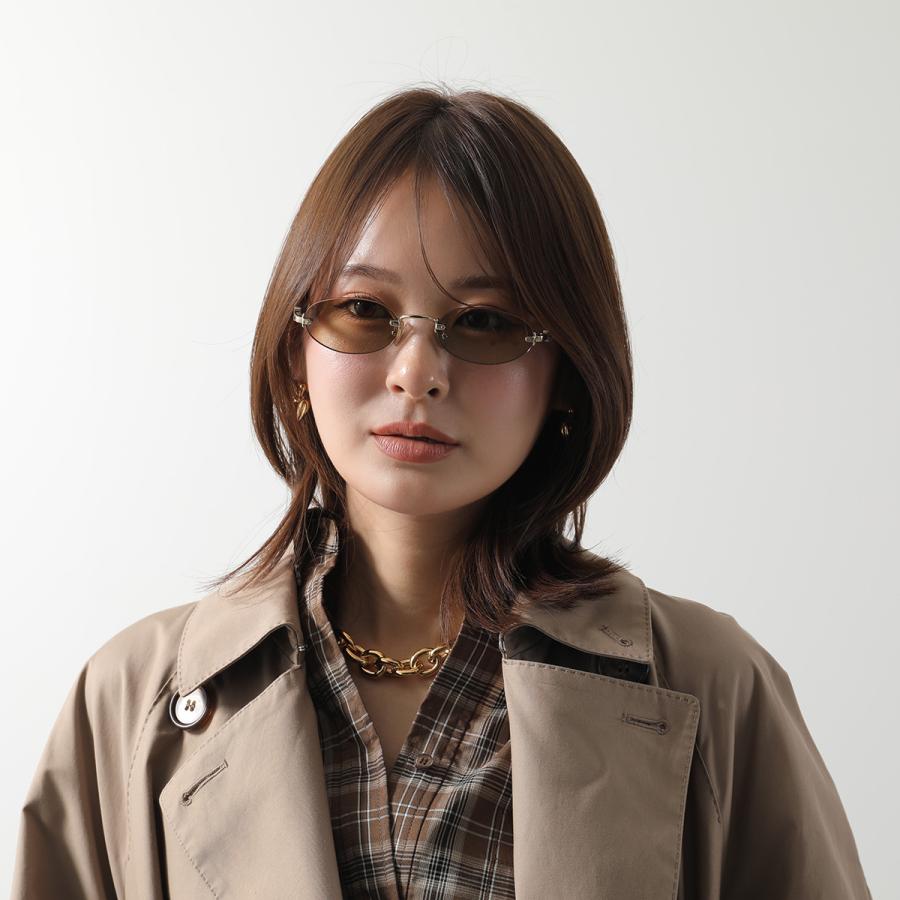 miu miu（ミュウミュウ） サングラス SMU A54 レディース オーバル型