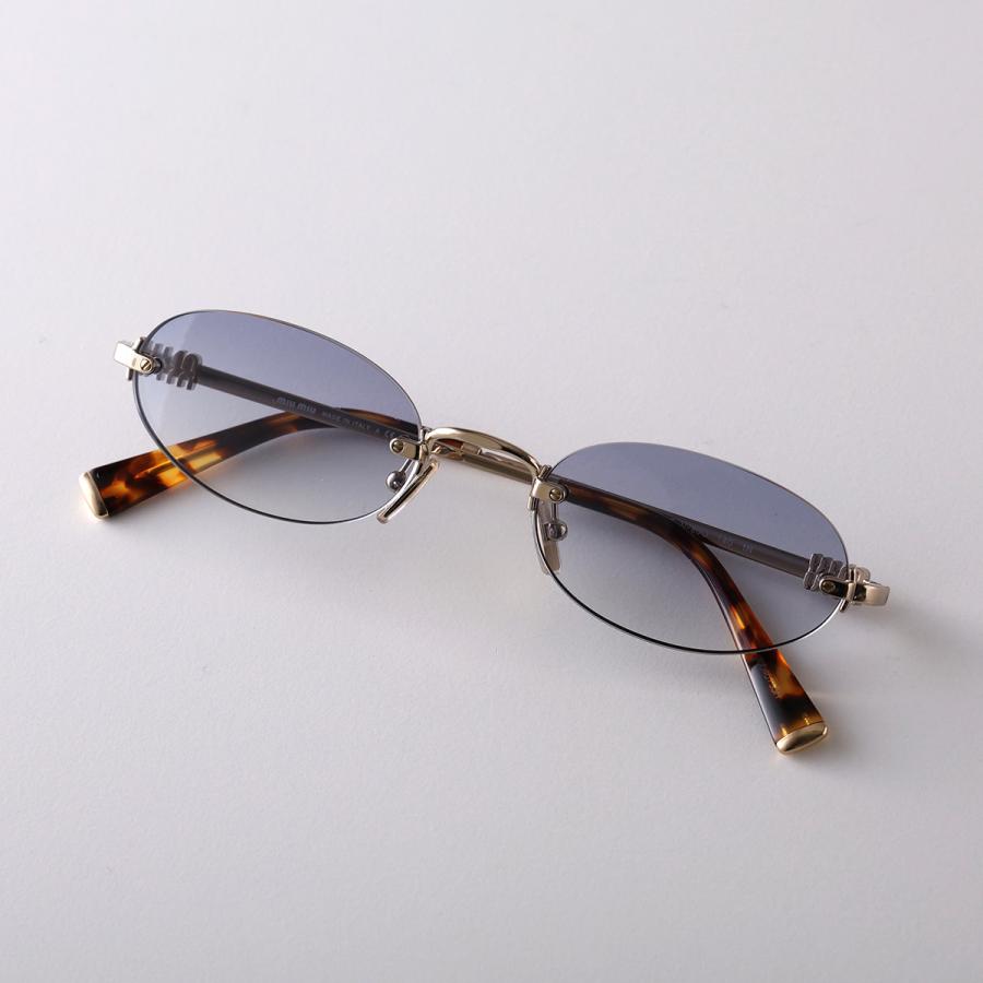 miu miu（ミュウミュウ） サングラス SMU A54 レディース オーバル型
