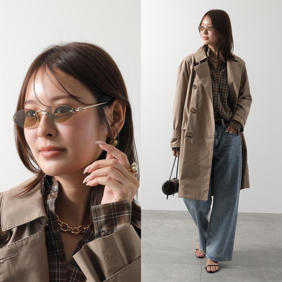 miu miu（ミュウミュウ） サングラス SMU A54 レディース オーバル型