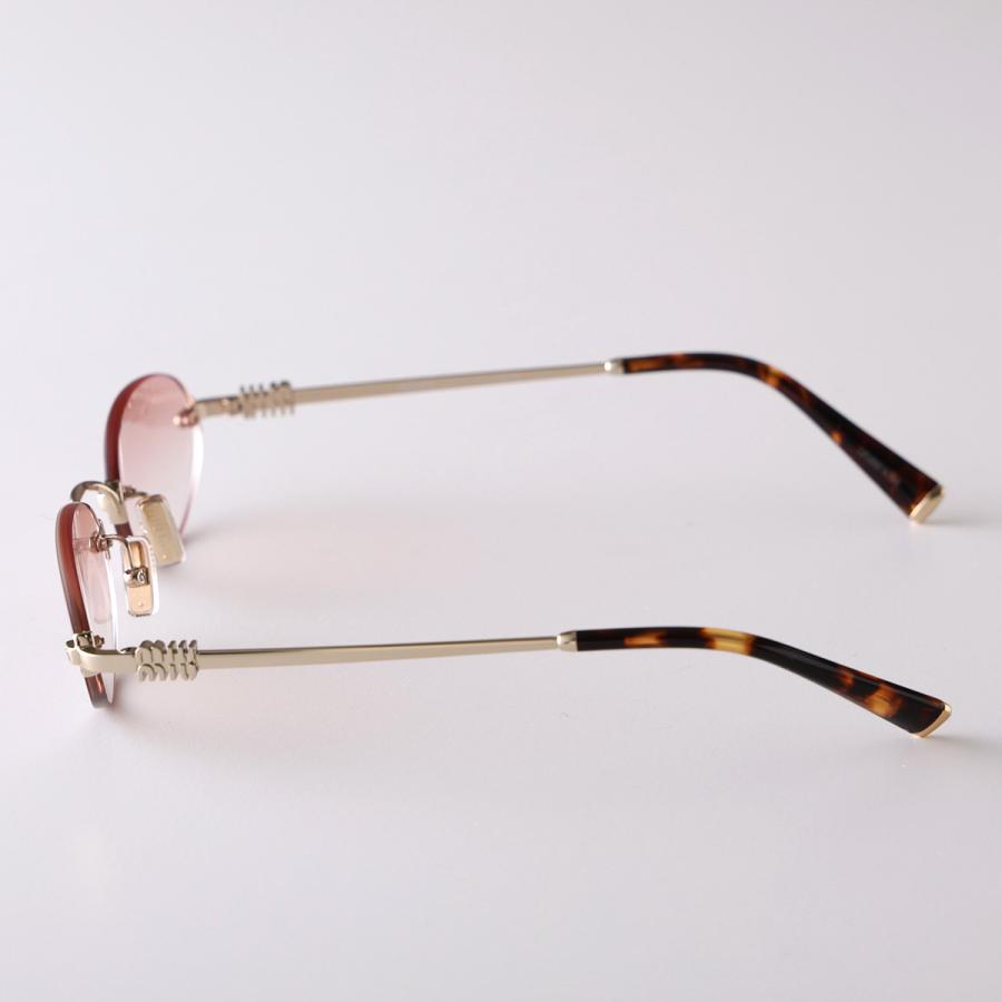 miu miu（ミュウミュウ） サングラス SMU A54 レディース オーバル型