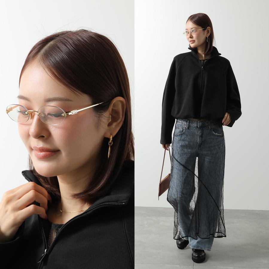 miu miu（ミュウミュウ） サングラス SMU A54 レディース オーバル型