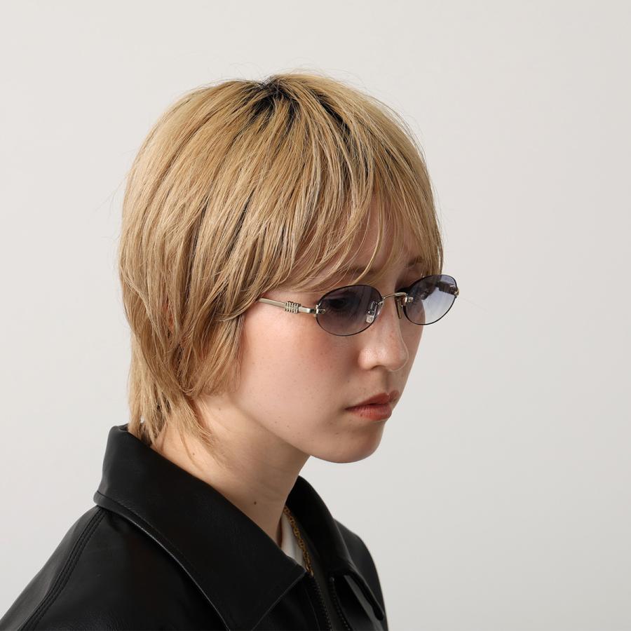 miu miu（ミュウミュウ） サングラス SMU A54 レディース オーバル型