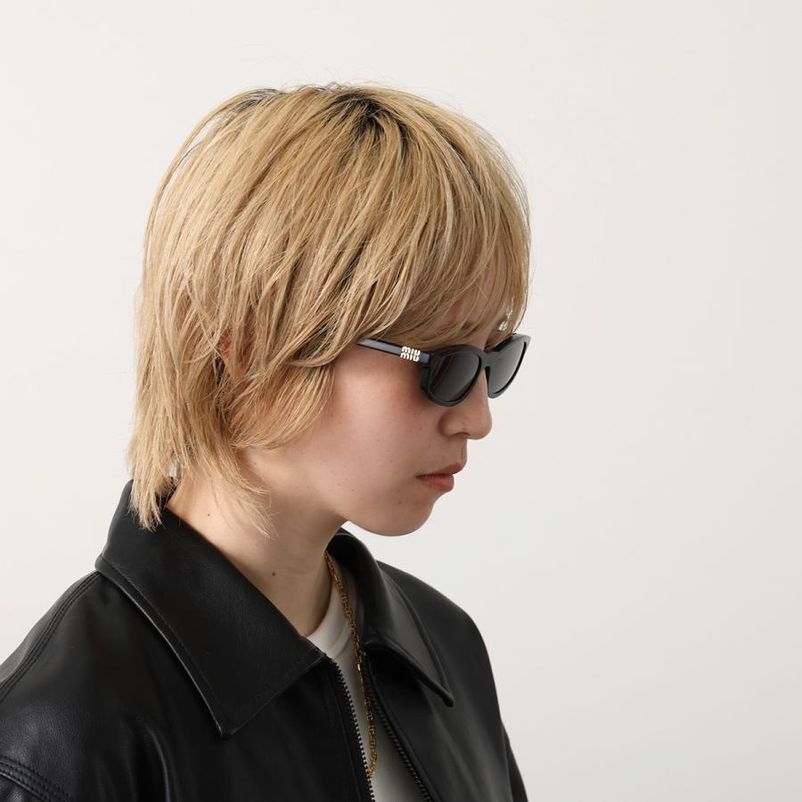 miu miu リガード　オーバルサングラス　メガネ miu MIUMIU ミュウミュウ サングラス リガード SMU A06
