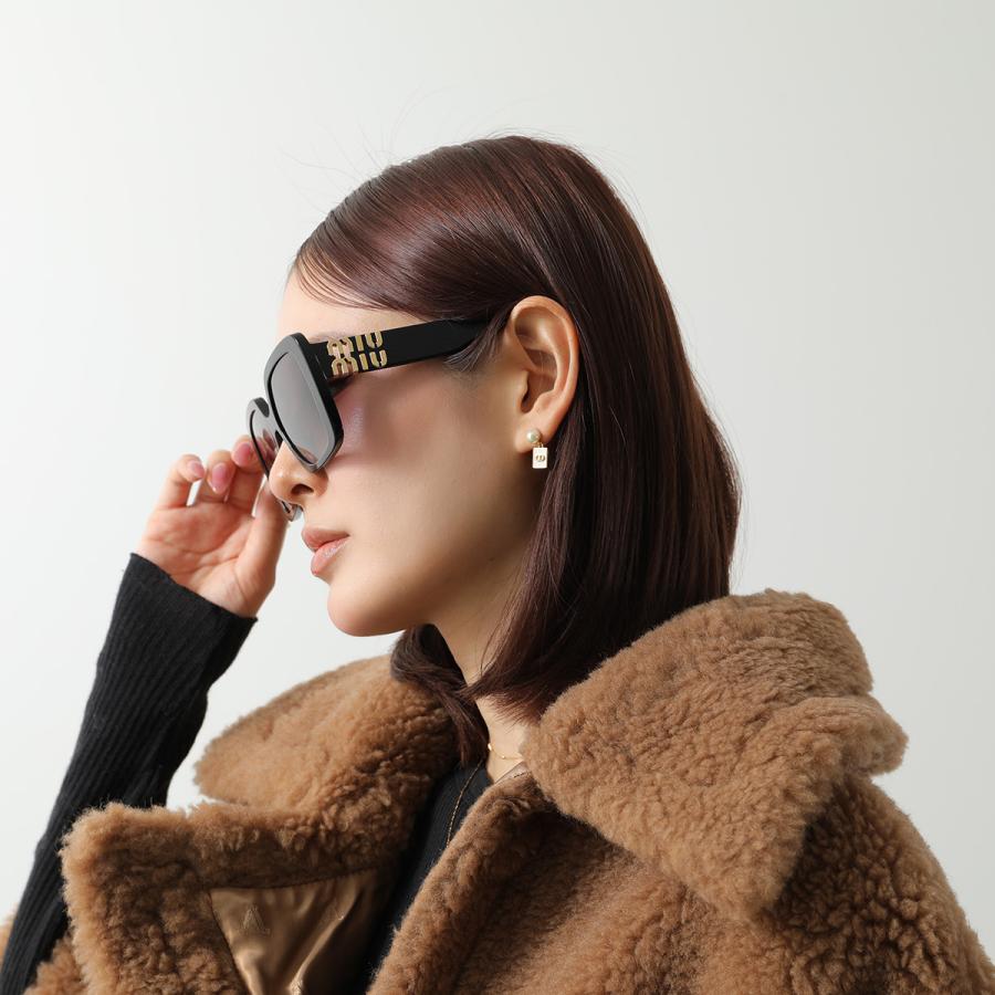 miu miu（ミュウミュウ） サングラス SMU 10Y レディース バタフライ型