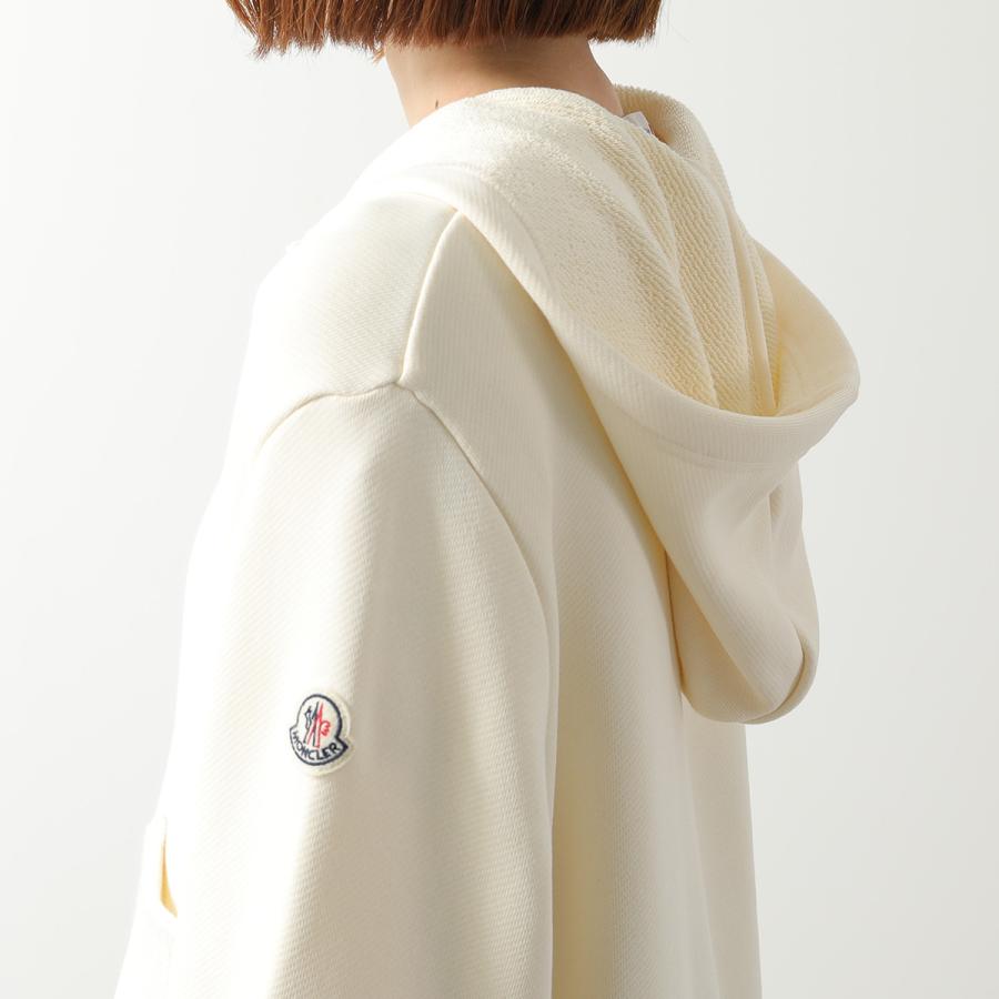 MONCLER パーカー クリーム色 モンクレール パーカー フーディー[品番：AXEB0034622]｜AXES