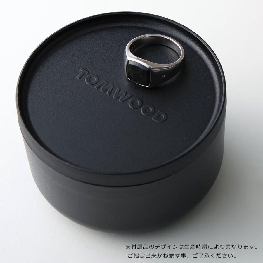 TOM WOOD（トムウッド） リング レディース Kay Ring Black Larvikite