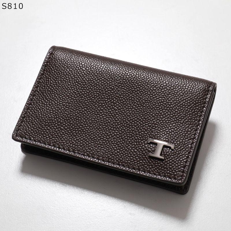★最終値下げ【新品未使用】トッズTod's　カードケース名刺入れ ブラック外箱有 TOD'S（トッズ） TODS カードケース T TIMELESS Tタイムレス