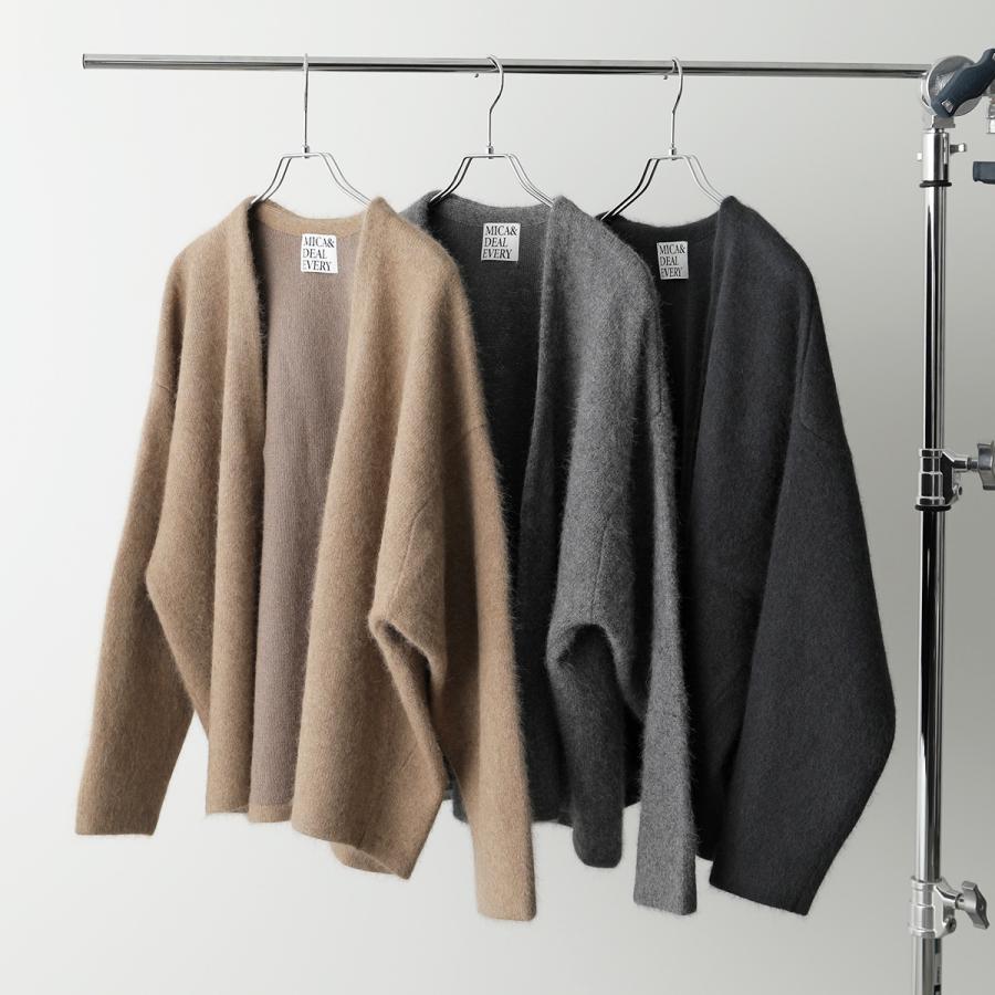 【マイカアンドディール】カーディガン　ラクーン MICA & DEAL【マイカアンドディール】ラクーンデュアル