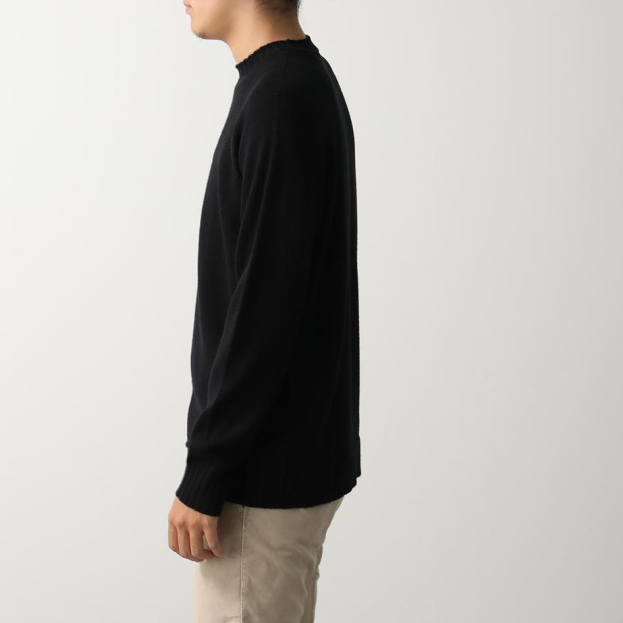JOHN SMEDLEY × N.HOOLYWOOD 黒 クルーネックセーター ジョンスメドレー JOHN SMEDLEY JOHN SMEDLEY ニット GONSON