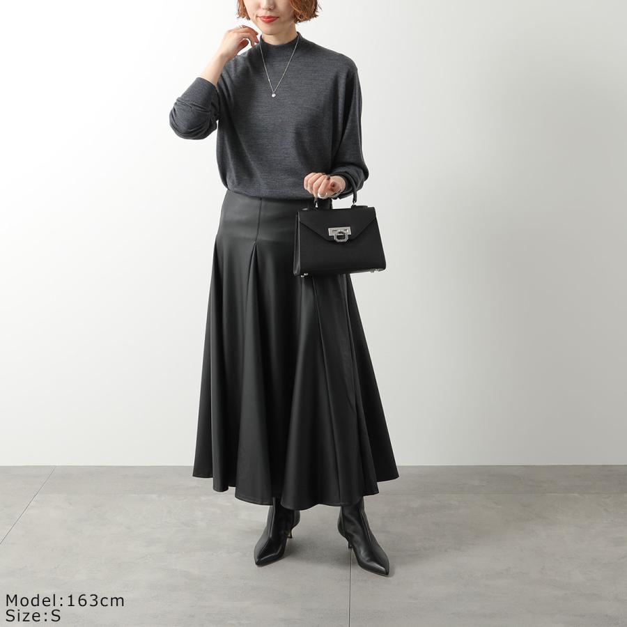 美品 JOHN SMEDLEY ジョンスメドレー モックネックセーター 黒30G ジョンスメドレーモックネックニットブラック