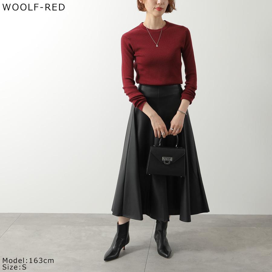 JOHN SMEDLEY レッド クルーネック セーター S JOHN SMEDLEY（ジョンスメドレー） ニット NOLAH ノラ 30G リブ クルー