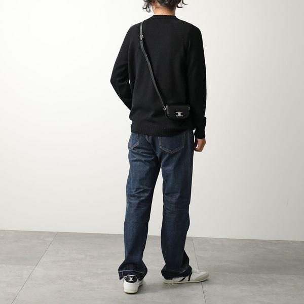 （未使用）ジーンズ　ストレートタイプ　ユニセックス　トリオンフ　セリーヌ 中古・古着通販】CELINE (セリーヌ) トリオンフチェーンデニムパンツ