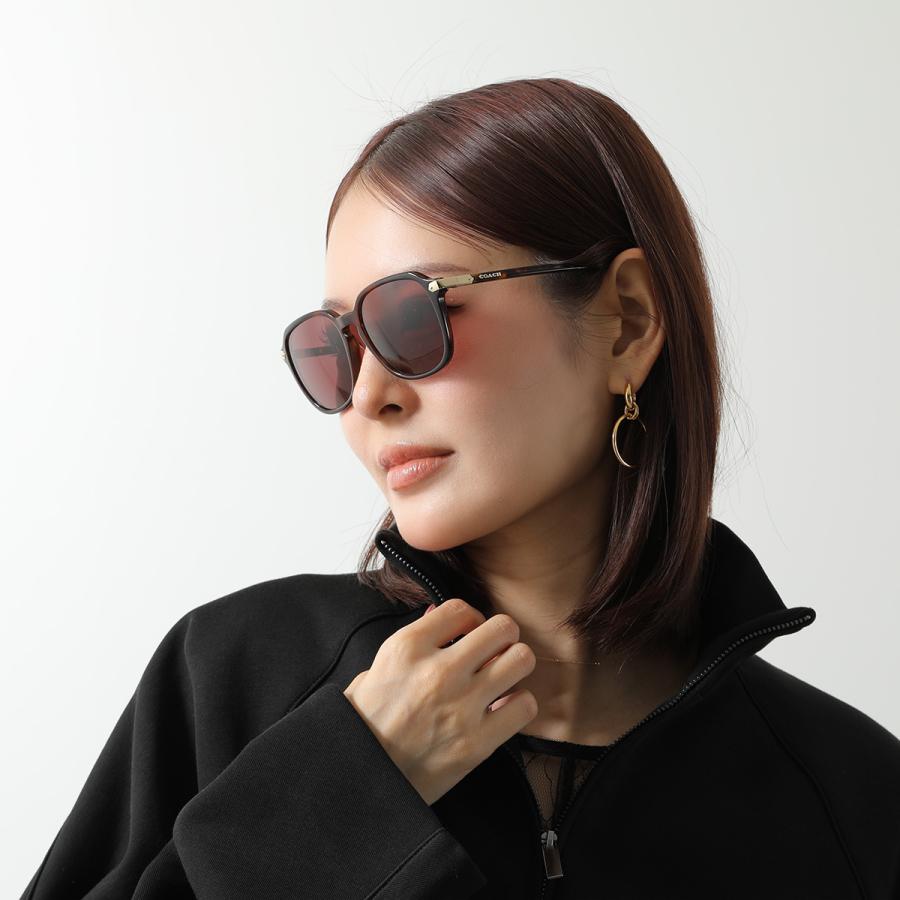 COACH（コーチ） サングラス HC8383U レディース ウェリントン型