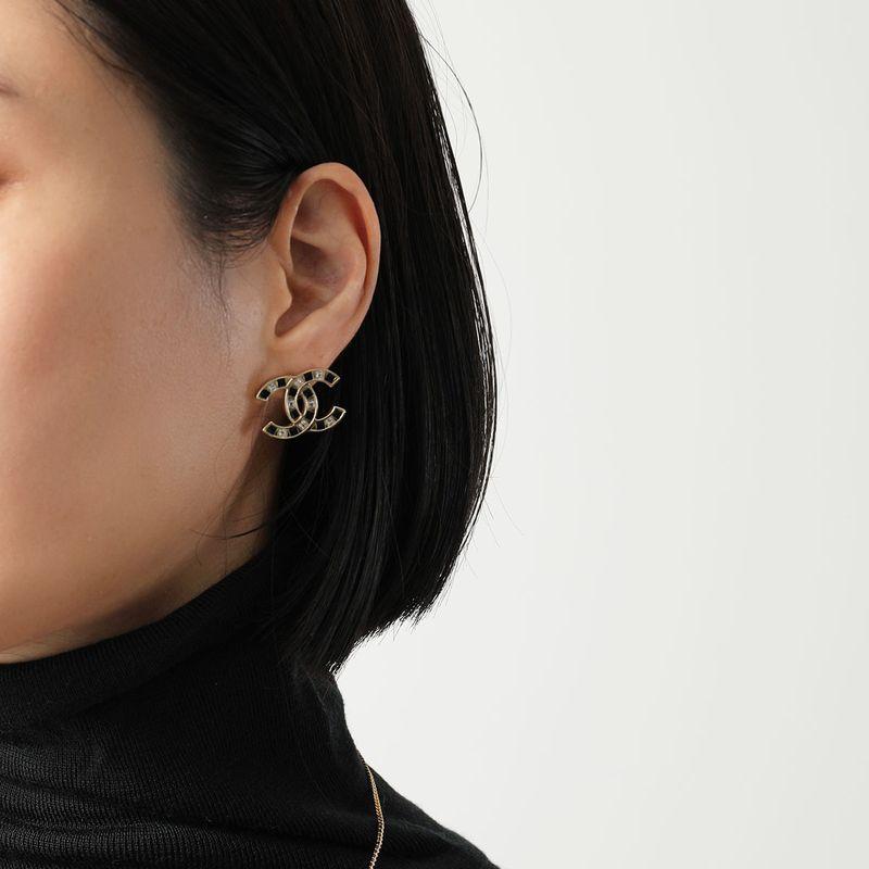 CHANEL（シャネル） ピアス ABE808 B19204 レディース ラインストーン