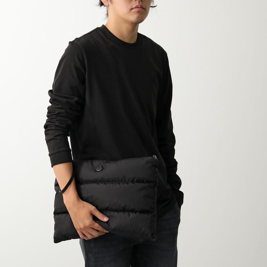 MONCLER モンクレール クラッチバッグ CARADOC キャラドック 6B00001 M7451 メンズ ラップトップケース 撥水 パディング ロゴ ナイロン 鞄 999の画像