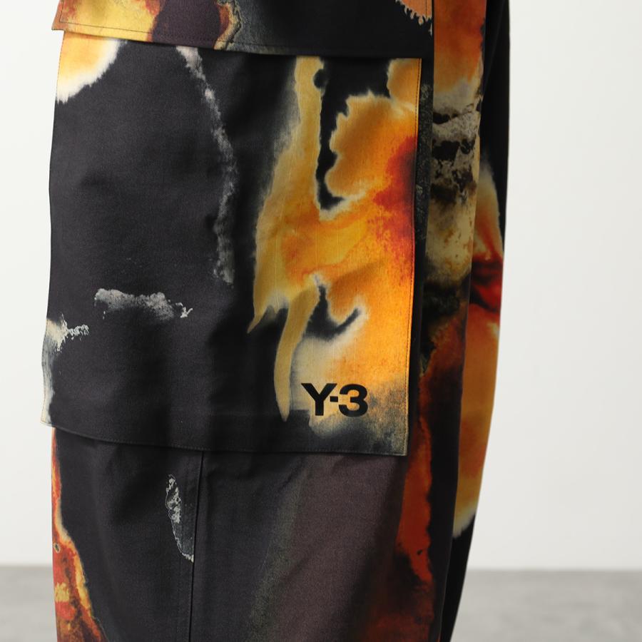 Y-3 カーゴパンツ ブラック・オレンジ Y-3 ワイスリー カーゴパンツ SPORT UNIFORM CARGO PANTS KA9630
