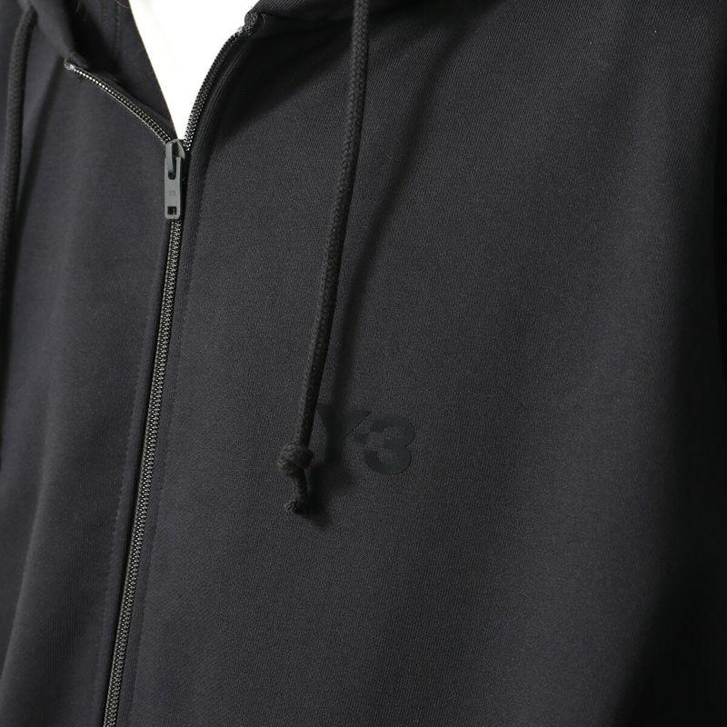 Y-3 ワイスリー パーカー BRUSHED TERRY ZIP HOODIE ブラッシュド