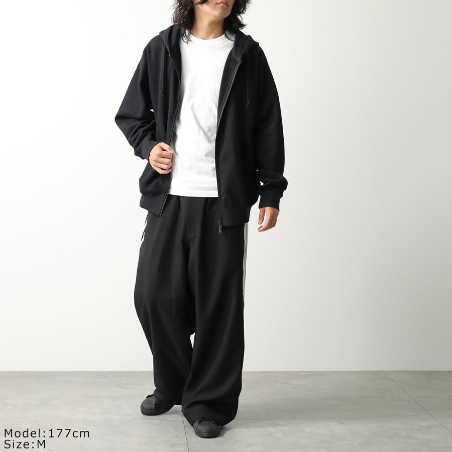 Y-3 ワイスリー パーカー BRUSHED TERRY ZIP HOODIE ブラッシュド