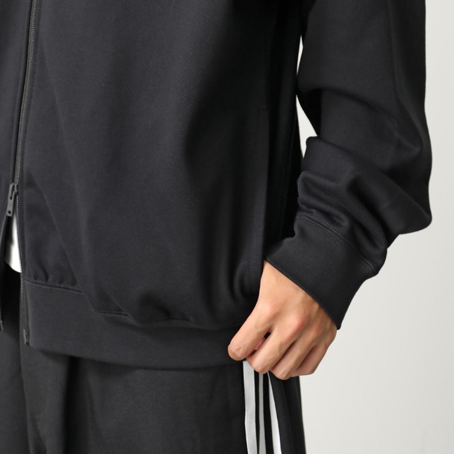 Y-3 ワイスリー パーカー BRUSHED TERRY ZIP HOODIE ブラッシュド テリー ジップ フーディー KA3107 メンズ プルオーバー 裏起毛 ロゴ BLACK_6